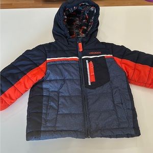 Boys 18m winter fleece-lined jacket